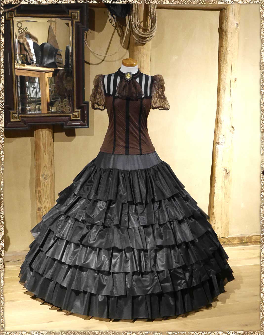 Steampunk Augen-Aufkleber Set – 6 Zahnräder Mit Kleber Für Gothic & Cosplay Make-up